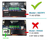 BATERIA DELL XPS 15 9550 9560 9570 7590  6GTPY GPM03 | HOMOLOGADA