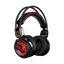 HEADSET GAMING RGB XPG PRECOG ALÁMBRICO USB-C NEGRO / ROJO