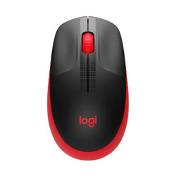 MOUSE LOGITECH  M190 INALÁMBRICO CON RECEPTOR NANO 1000 DPI 910-005904 ROJO