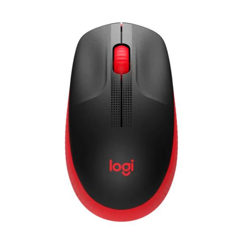 MOUSE LOGITECH  M190 INALÁMBRICO CON RECEPTOR NANO 1000 DPI 910-005904 ROJO