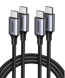 CABLE UGREEN US261 | USB-C A USB-C | 1M