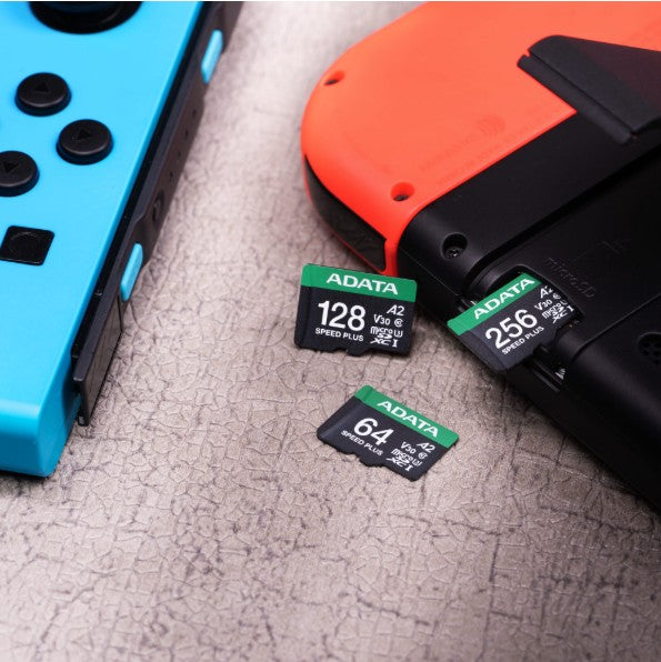 MEMORIA MICRO SD ADATA SPEED PLUS UHS-I U3 CLASE 10