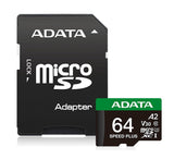 MEMORIA MICRO SD ADATA SPEED PLUS UHS-I U3 CLASE 10