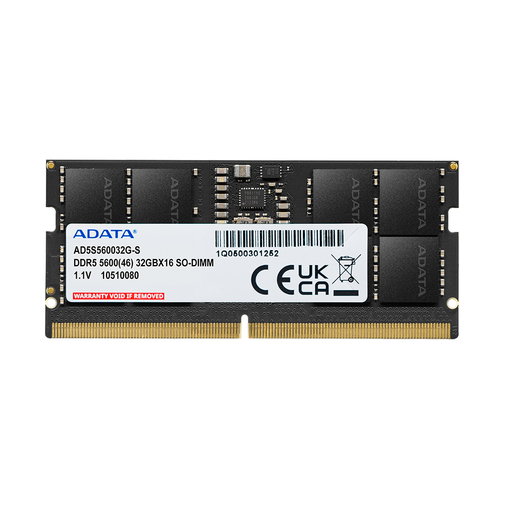 MEMORIA RAM ADATA AD5S5600 | DDR5 | SODIMM | 5600Mhz |