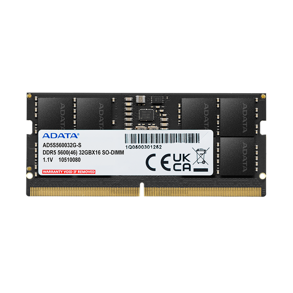 MEMORIA RAM ADATA AD5S5600 | DDR5 | SODIMM | 5600Mhz |