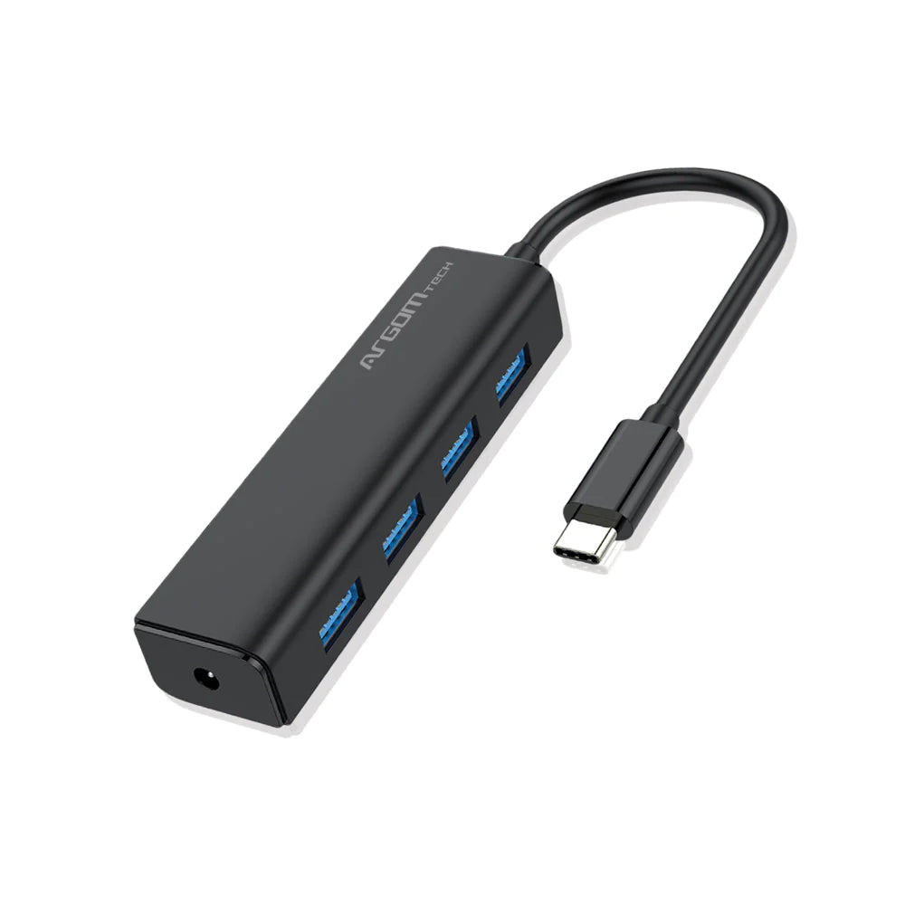 HUB ARGOM 4 PUERTOS TYPE-C A USB 3.0 5GBPS W/60 - ARG-UB-0090