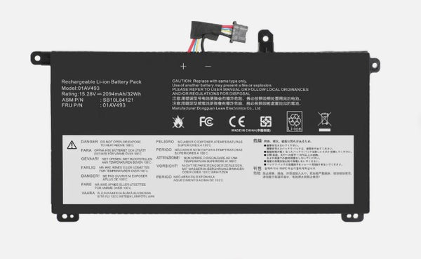 BATERIA LENOVO THINKPAD T570 T580 P51S P52S | INTERNA | 01AV493