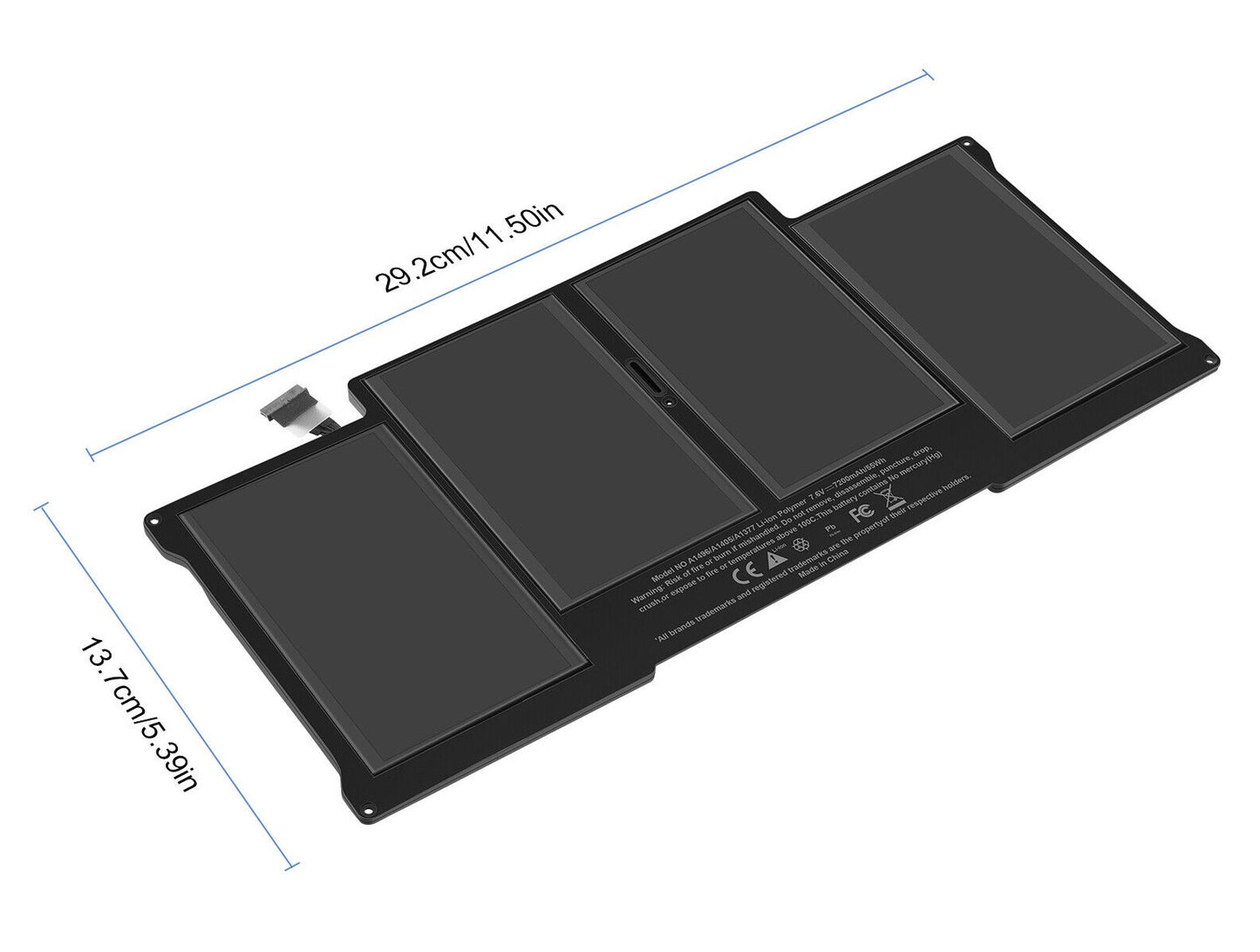 BATERIA APPLE MACBOOK AIR 13 A1466 A1369  A1377 2012-2017 EMC 2559 2632 2925 |  HOMOLOGADA