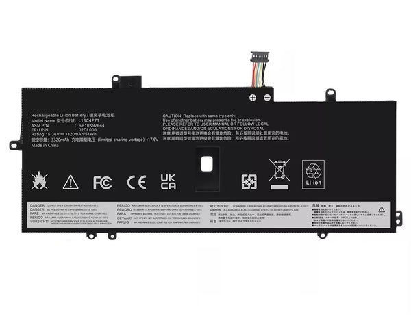 BATERIA LENOVO THINKPAD X1 YOGA 4th 5th / CARBON 7th 8th