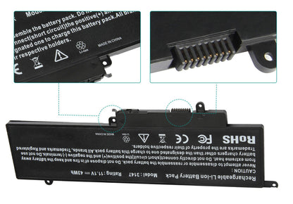 BATERIA DELL INTERNA INSPIRON 11 3147 3148 3152 13 7353 7352 7347 7348 7359 | GK5KY | HOMOLOGADA