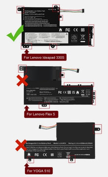 BATERIA LENOVO IDEAPAD 330S-15IKB 330S-14IKB | L14M2P21 L14L2P21 L15C3PB1  | INTERNA