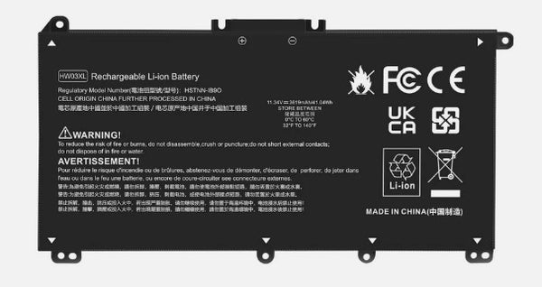 BATERIA HP PAVILION 15-EG 15-EH 17-CN 17-CP L97300-005 | HW03XL