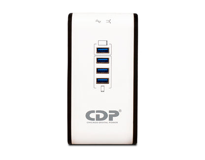 REGULADOR CDP 4 USB / 8 SALIDAS / 1000VA |  R2CU-AVR1008