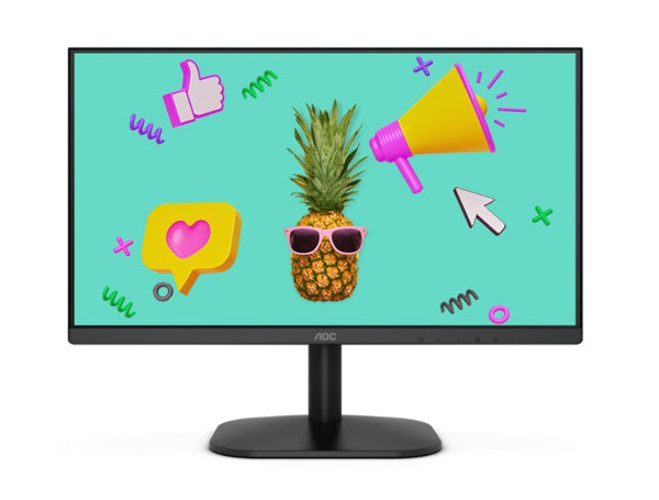 MONITOR AOC 22B2HM2 | 22" | PLANO | FHD 1920 X 1080 | 100HZ | HDMI Y VGA