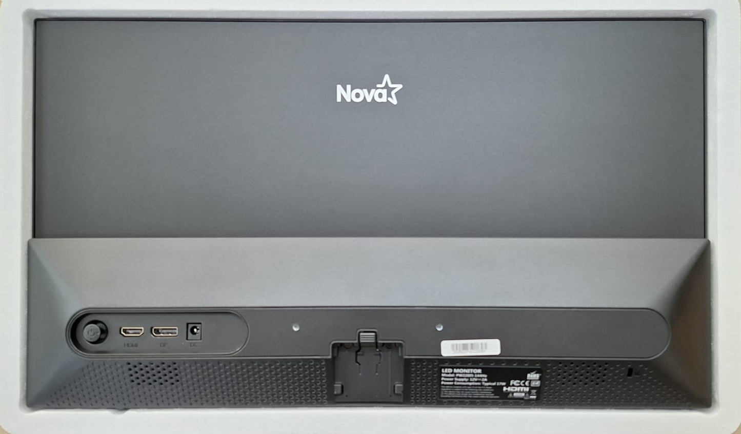 MONITOR  NOVA PW22EFI | 22" | FHD 1920 X 1080 | 144HZ | HDMI Y DISPLAY PORT