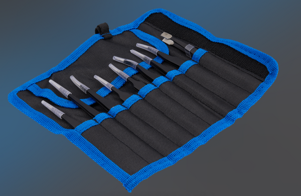 SET DE PINZAS CON ESTUCHE DE TRANSPORTE