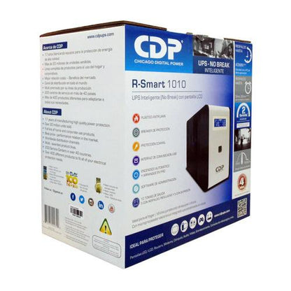 UPS CDP 1000VA/500W CON PANTALLA DIGITAL R-SMART1010