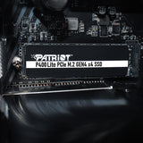 UNIDAD SSD PATRIOT P400 LITE |  M.2 / PCIe / GEN4 X4 / 2280 |