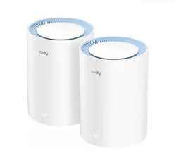 SISTEMA WIFI CUDY M1200 1.0 (2-PACK) | DOBLE BANDA (5GHZ) | AC1200