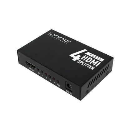 SWITCH UNNO HDMI 4K HD | 4 PUERTOS | HB1205BK