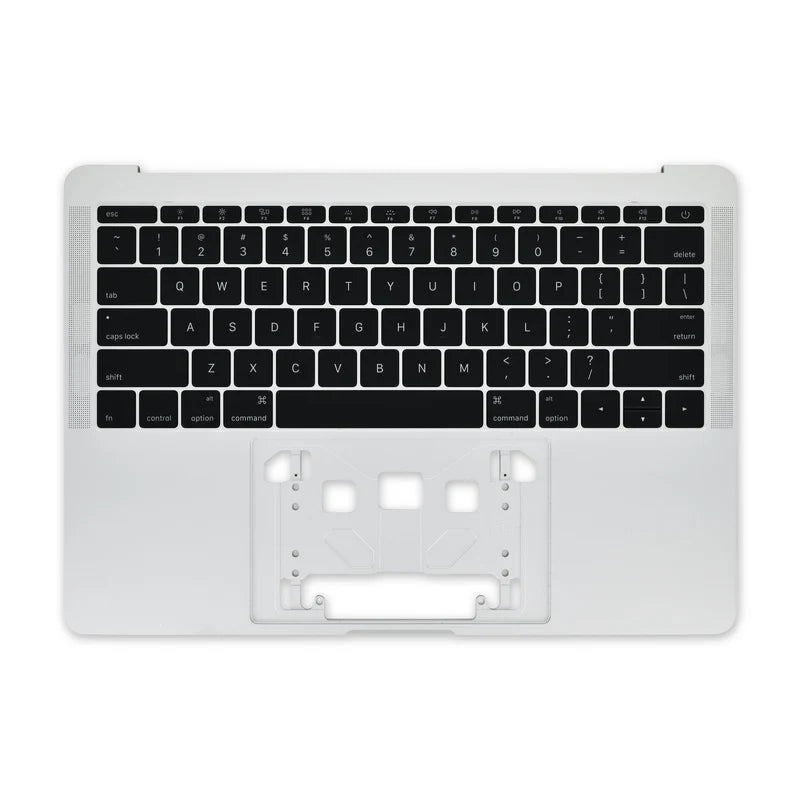TECLADO APPLE CON DESCANSAMANOS MACBOOK PRO 13" RETINA FUNCTIONS KEYS LATE 2016 2017 A1708 INGLES PLATEADO