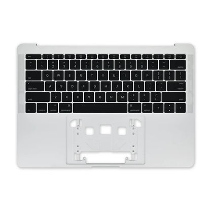 TECLADO APPLE CON DESCANSAMANOS MACBOOK PRO 13" RETINA FUNCTIONS KEYS LATE 2016 2017 A1708 INGLES PLATEADO
