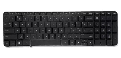 TECLADO HP COMPAQ SLEEKBOOK 15-B 15-B004 15-B104 15-B123 15-B119 15-B140 SIN FRAME CON NUMERICO NEGRO SIN FRAME