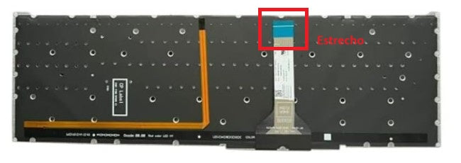 TECLADO ACER NITRO 5 AN515-45 AN515-55 AN515-45-R60 SIN FRAME | CONECTOR NARROW