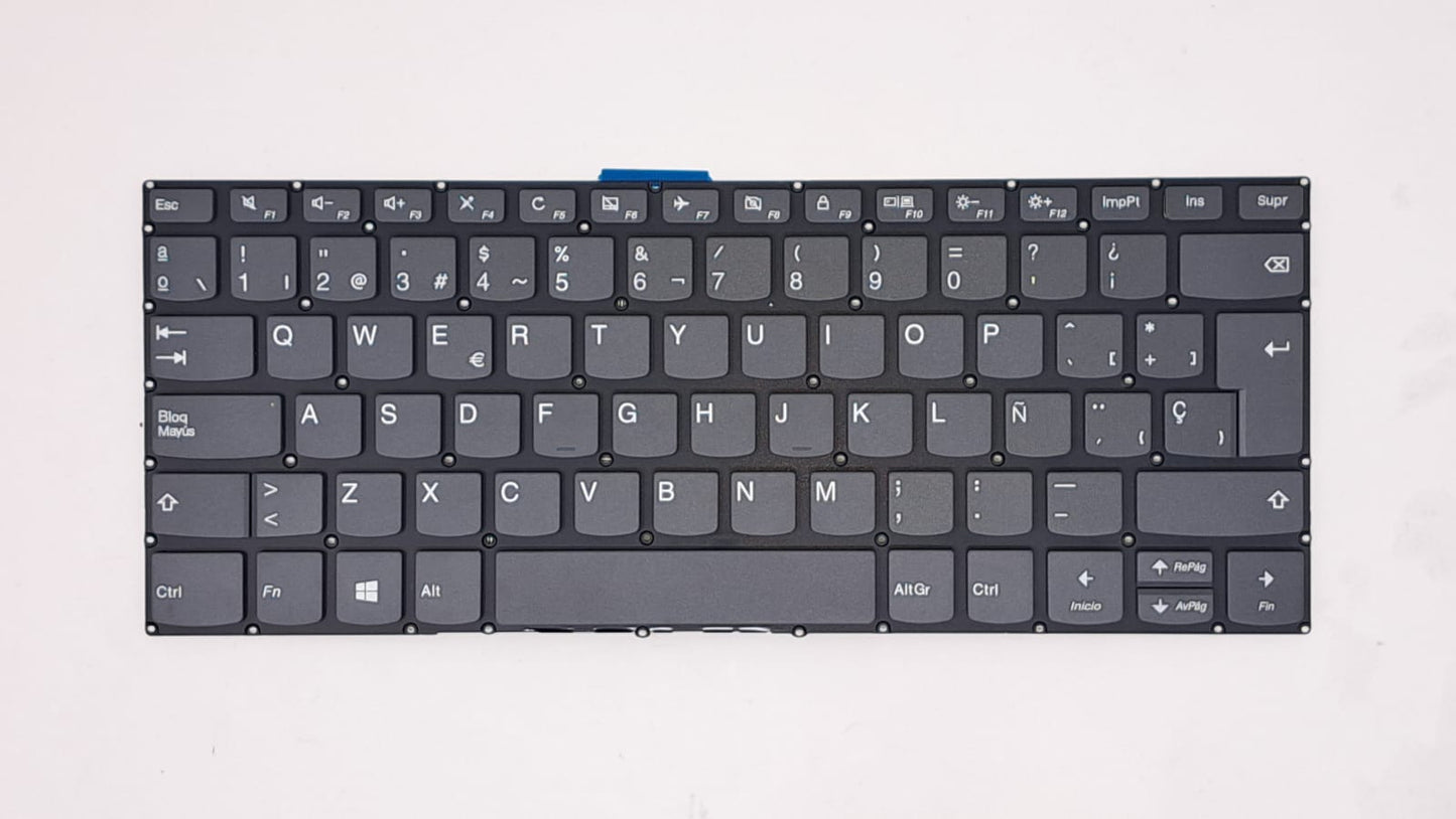 TECLADO LENOVO IDEAPAD 3-14IIL05 3-14IML05 3-14ITL05 |  GRIS SIN FRAME | SIN BOTON DE ENCENDIDO