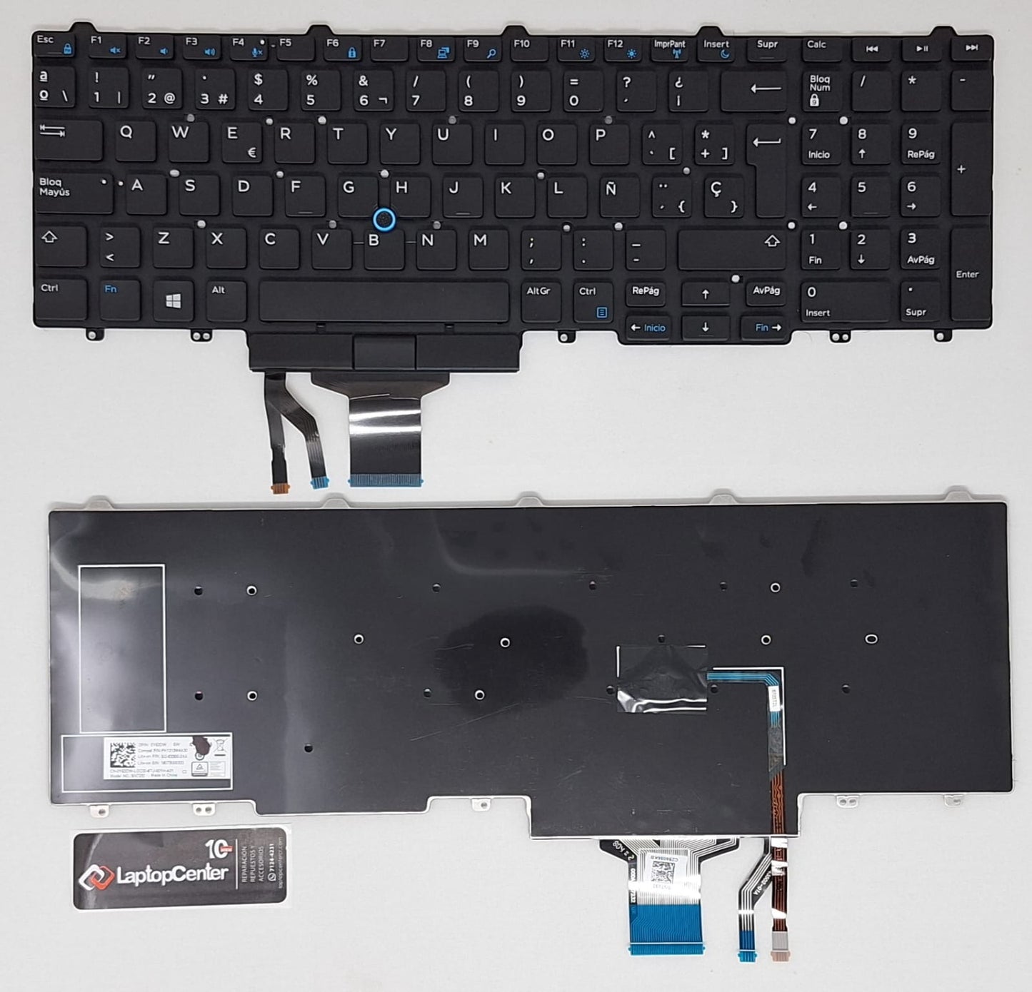 TECLADO DELL LATITUDE E5550 E5570 5550 5580 5590 5591 PRECISION 3510 3520 7510 7520 7710 77201