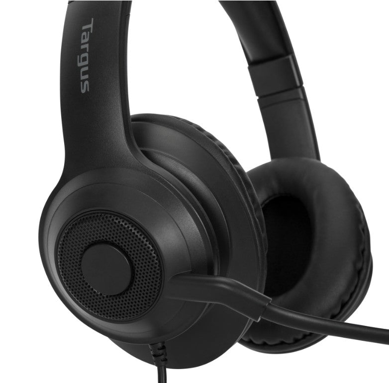 Headset Targus Estereo con Cable USB  | AEH102TT