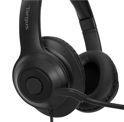 Headset Targus Estereo con Cable USB  | AEH102TT