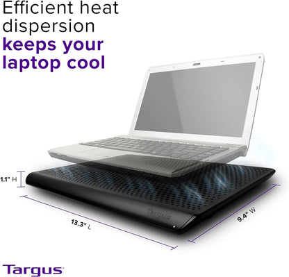 BASE ENFRIADORA TARGUS CHILL MAT | DOBLE VENTILADOR | 16" | PA248U5
