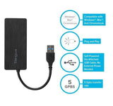 HUB TARGUS 4 PUERTOS USB 3.0 ACH124US