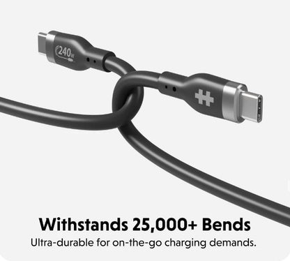 CABLE TARGUS HYPER JUICE | USB-C A USB-C | 2.0 | 240W