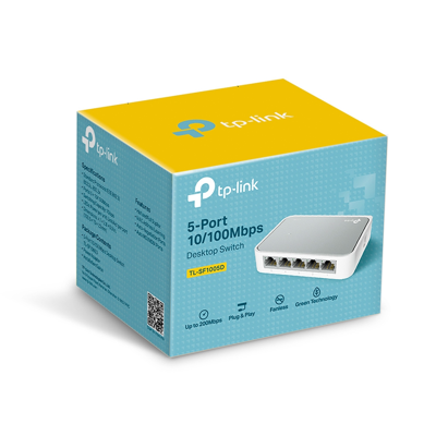 SWITCH TP-LINK 5 PUERTOS 10/100 | Tl-SF1005D