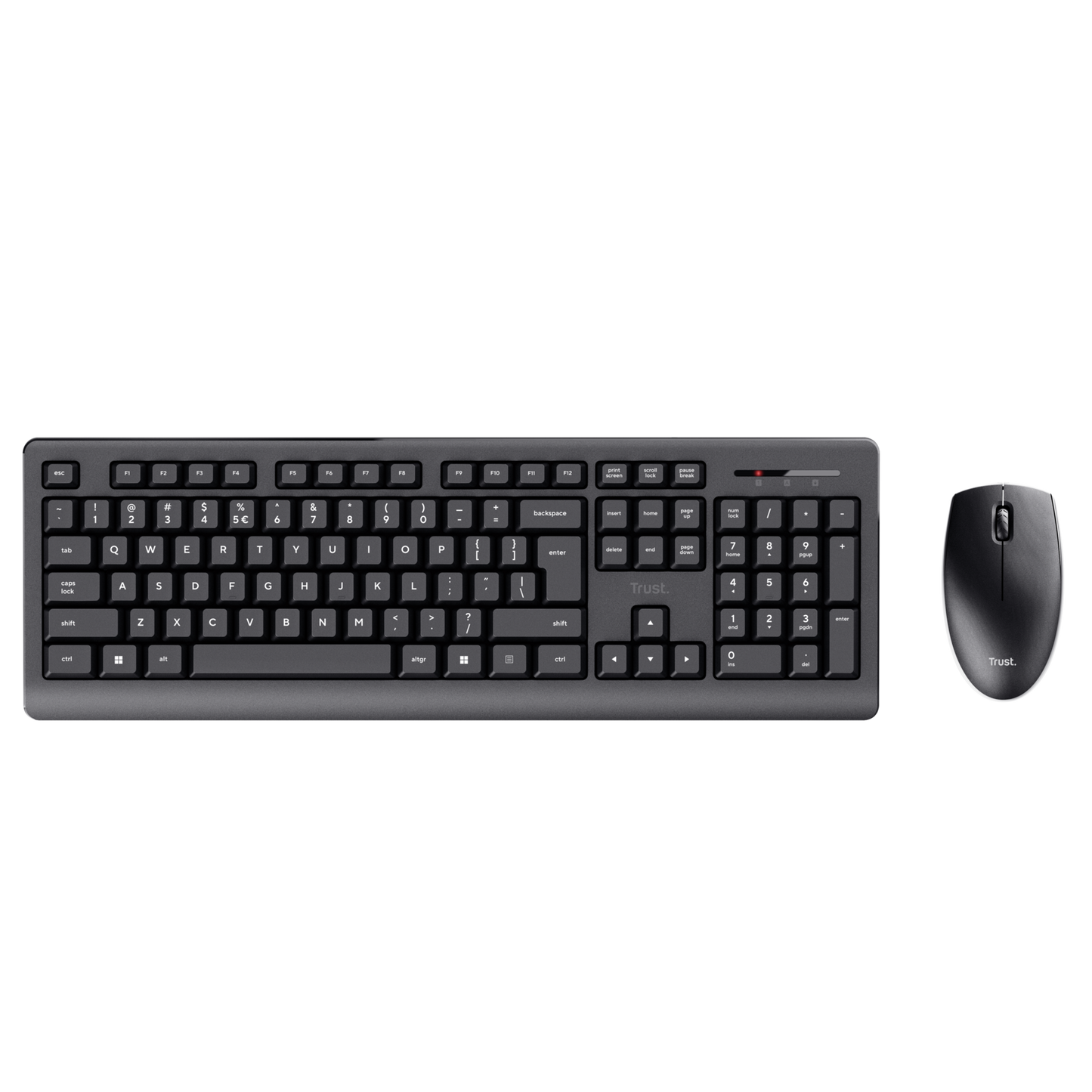TECLADO Y MOUSE TRUST PRIMO | INALAMBRICO | ESPAÑOL | 25433