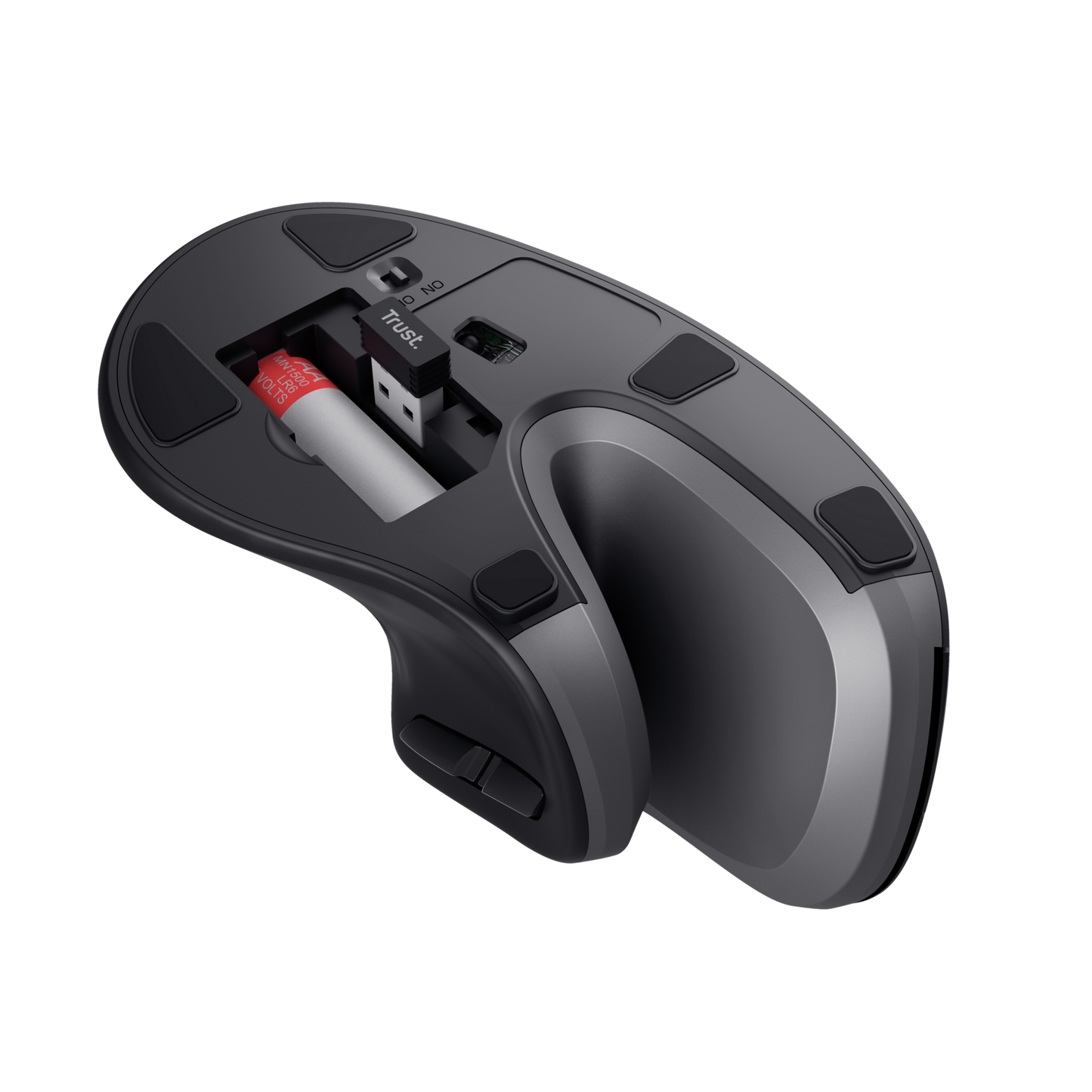 MOUSE TRUST VERRO | ERGONOMICO INALAMBRICO | 23507