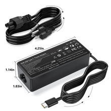 CARGADOR HOMOLOGADO IBM LENOVO 65W / 20V 15V 9V 5V / 3.25A 3A 2A / TIPO C