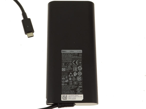 CARGADOR ORIGINAL DELL 130W / 20V 5V / 6.5A 1A / TIPO C