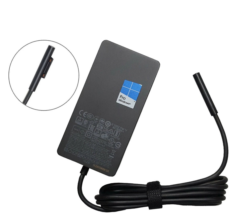 CARGADOR MICROSOFT SURFACE PRO 3 / PRO 4 / BOOK 2 / 102W /  15V-6.33A / ORIGINAL