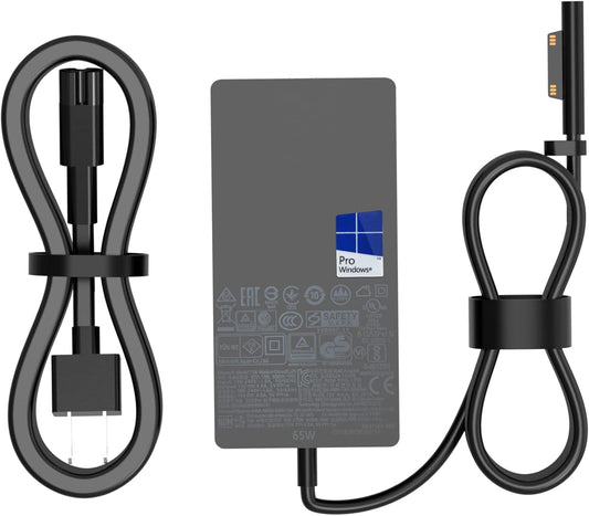 CARGADOR MICROSOFT SURFACE PRO 3 / PRO 4 / 1706 / 1625 / LW-SF-65W / 60W / 5W (USB 2.0 ADICIONAL) / 15V 4.0A / 5V 1A |