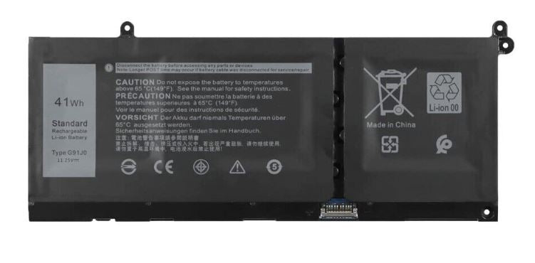 BATERIA DELL LATITUDE 3320 3420 3520 / INSPIRON 5310 5410 5415 5418 41Wh | G91J0 | HOMOLOGADA