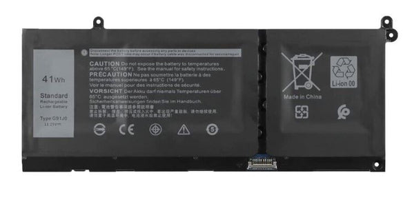 BATERIA DELL LATITUDE 3320 3420 3520 / INSPIRON 5310 5410 5415 5418 41Wh | G91J0 | HOMOLOGADA