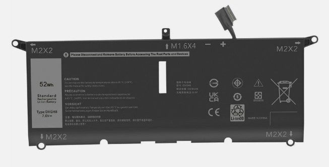 BATERIA DELL XPS 13 7390 9370 9380 INSPIRON 13 5390 7390 | 52Wh | HK6N5