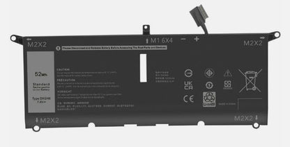 BATERIA DELL XPS 13 7390 9370 9380 INSPIRON 13 5390 7390 | 52Wh | HK6N5