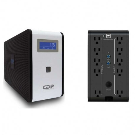 UPS CDP 1000VA/500W CON PANTALLA DIGITAL R-SMART1010