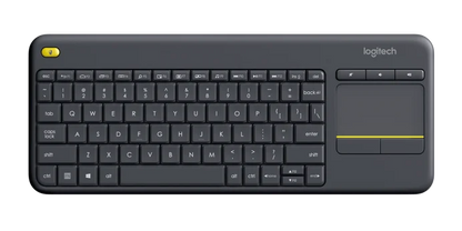 TECLADO LOGITECH INALÁMBRICO K400 PLUS CON TOUCHPAD | NEGRO | ESPAÑOL