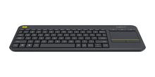TECLADO LOGITECH INALÁMBRICO K400 PLUS CON TOUCHPAD | NEGRO | ESPAÑOL
