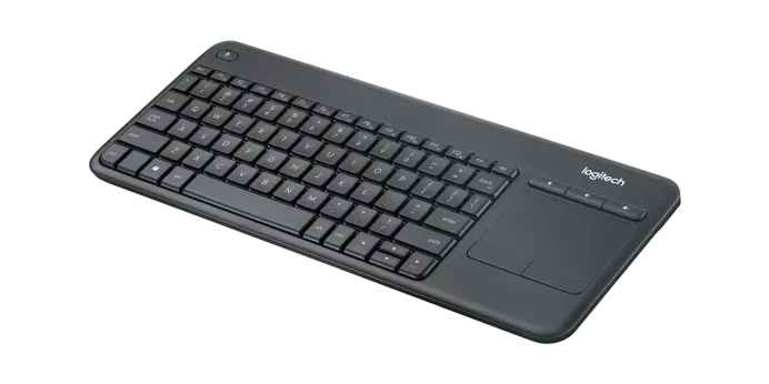 TECLADO LOGITECH INALÁMBRICO K400 PLUS CON TOUCHPAD | NEGRO | ESPAÑOL